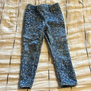 4T Girl’s Heart Print Jeans